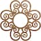 Ekena Millwork Cohen Wood Fretwork Pierced Ceiling Medallion, Walnut, 40"OD x 13 5/8"ID x 1/4"T CMWP40X40X0250COWA - alternate 1